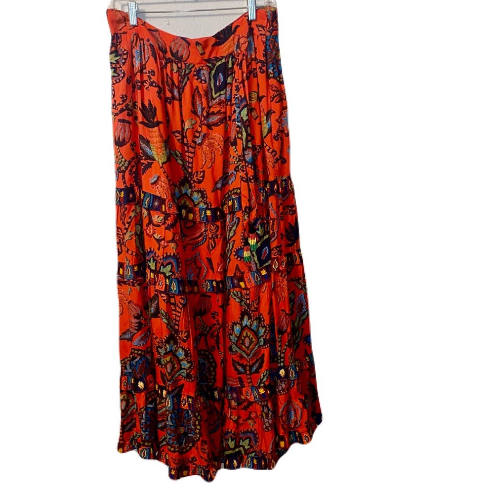 FARM Rio for Anthropology Maxi Skirt NWT